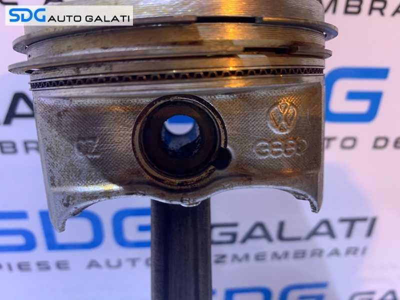 Piston Pistoane Complet cu Biela VW Passat B6 1.6 BSE BSF 2005 - 2010 Cod 06A107065BN