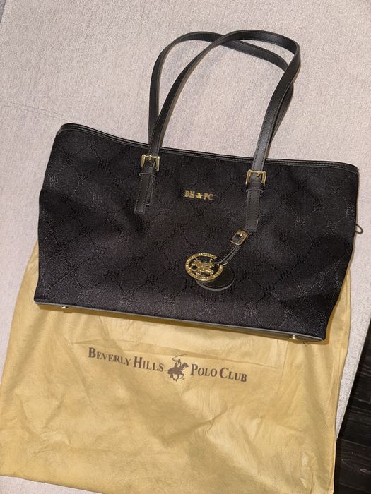Черна чанта Beverly Hills Polo Club