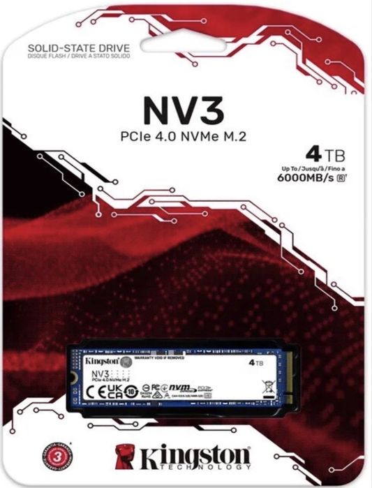 SSD Kingston 4TB NV3 M2 NVMe M.2 sodimm (laptop)