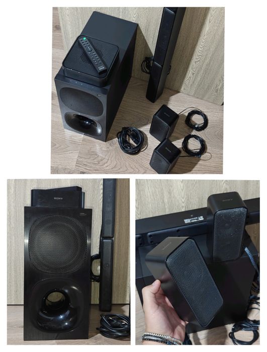 Soundbar SONY HT-S40R, 5.1, 600W, Bluetooth, Dolby Audio, Home Cinema