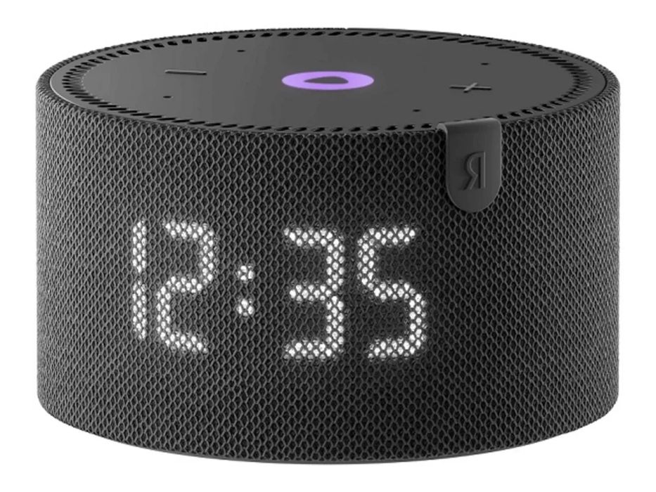 Умная колонка Яндекс Станция Мини с часами с Алисой, синий, 10Вт оптм