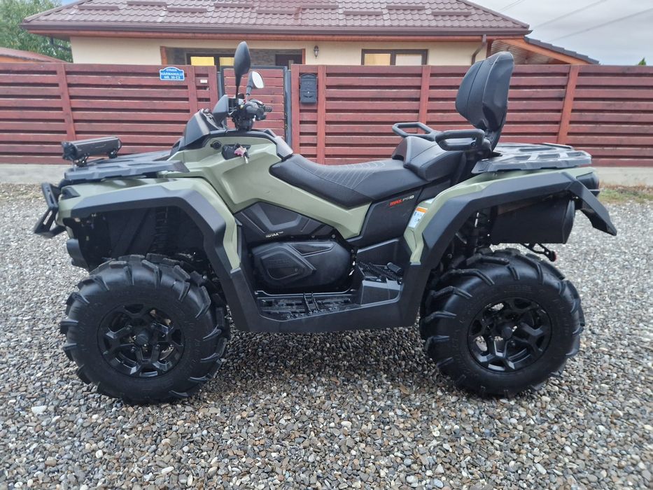 Can Am Outlander Max 650cm, import Finlanda T3, 2019, 4000km!!, variante atv Cf Moto, Polaris