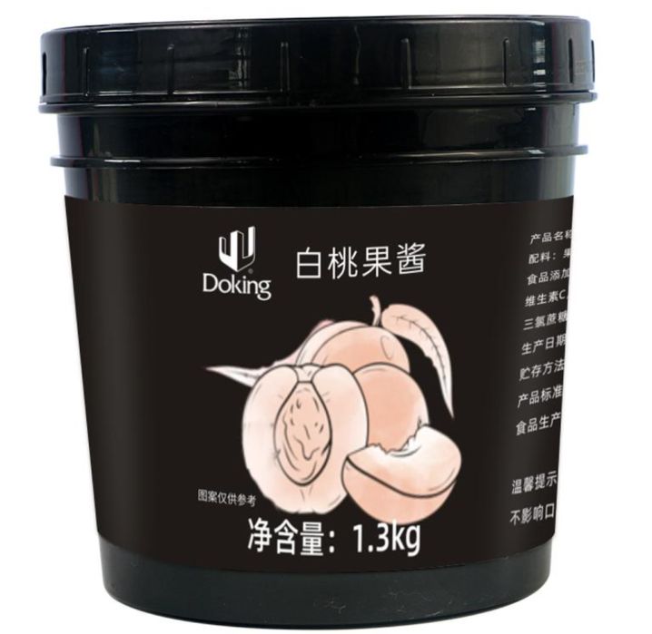 Doking Джем 1.3кг Белый персик