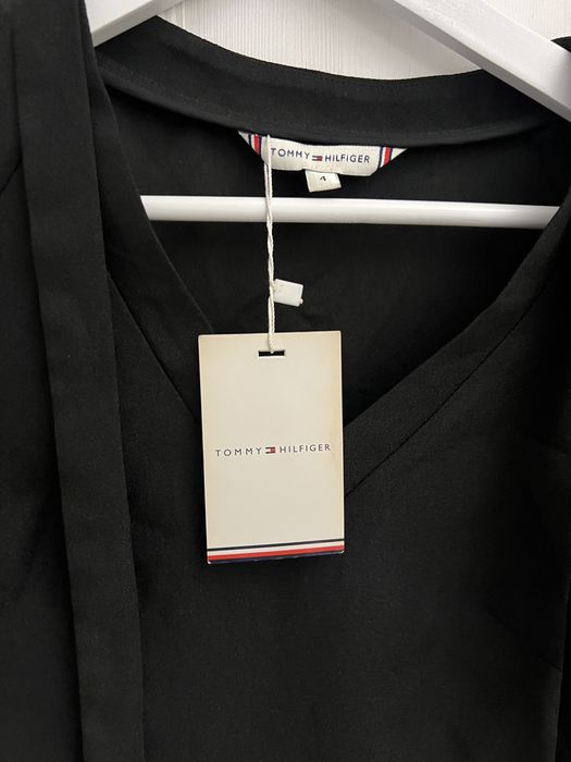 Tommy Hilfiger rochie neagra mid length dress size 4