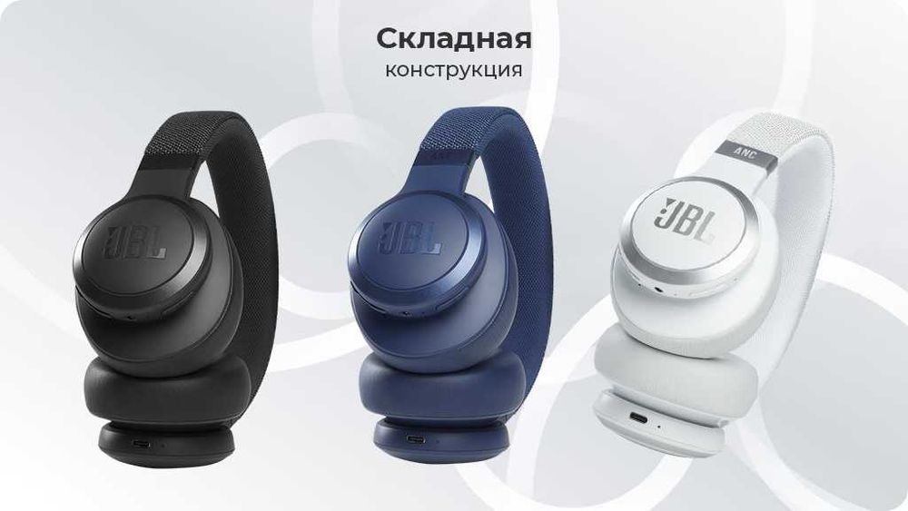 Беспроводные наушники JBL Live 660NC Black СКИДКА!!!
