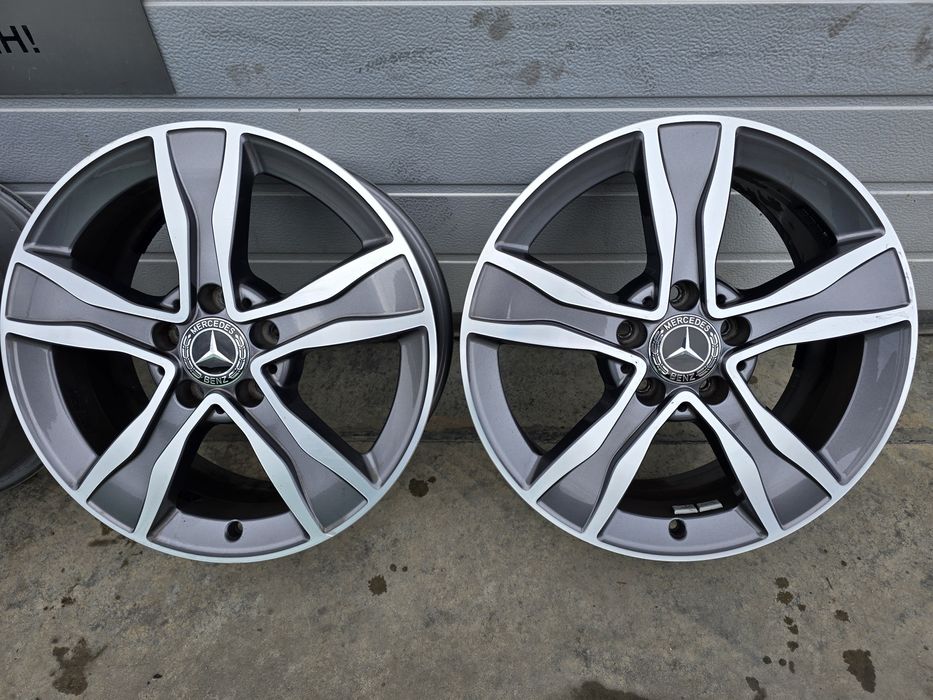 17цола оригинални джанти за MERCEDES С ДАТЧИЦИ.