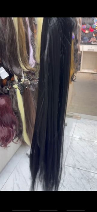 Narashka zakolkalik soch 80 sm qora rang