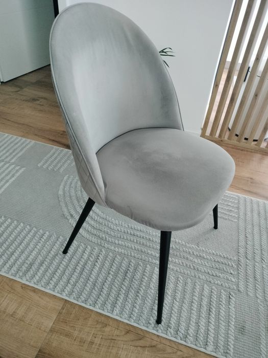 Vand  set de 6  scaune  gri
