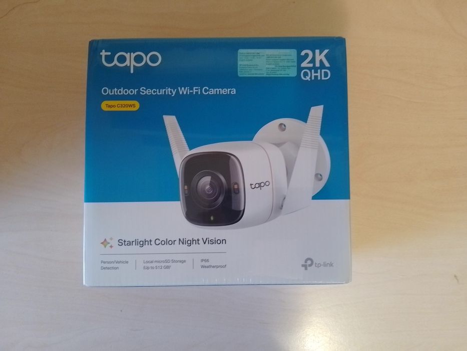 Camera inteligenta de securitate wireless sigilată