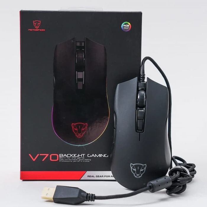 Logitech G102 gaming mouse Motospeed v70