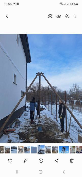 Foraje puțuri apa prelungirii denisipări și piloni