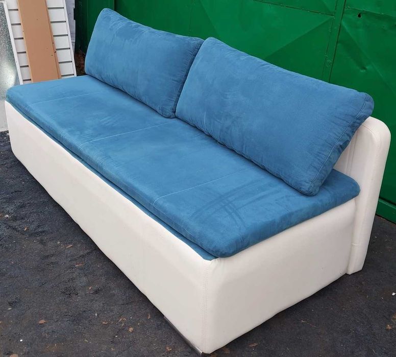 Canapea Extensibila cu Lada; Pat cu Saltea 190x155 cm