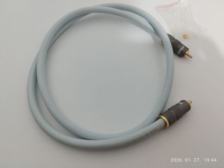 Vând cablu Supra Trico Digital/Coax  Rca Defect+ Manson cabluri tip Y