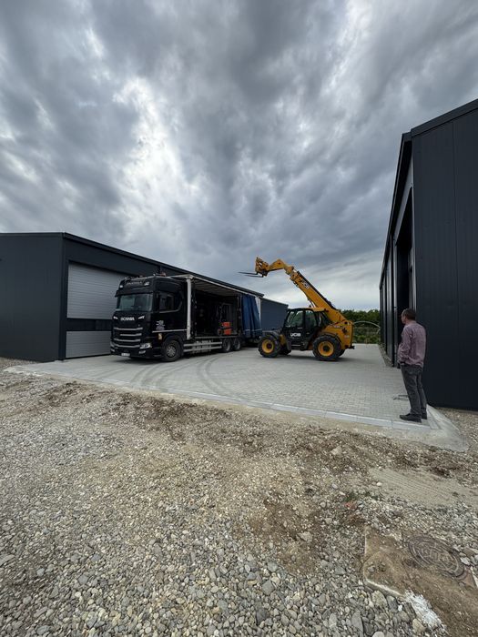 Hale De Inchiriat - intrare dn1A, Crevedia