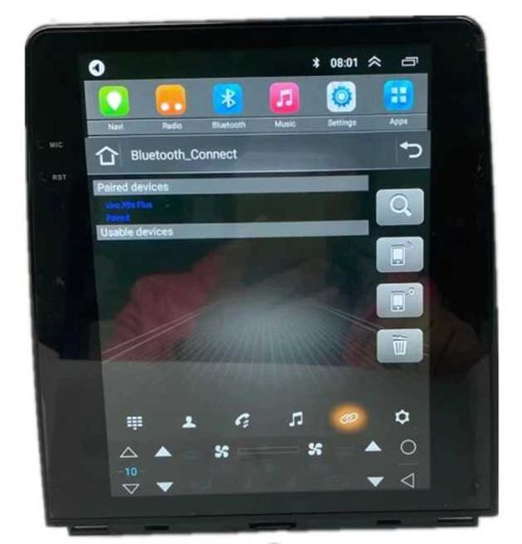 RENAULT CLIO 5, 2019-2022 Вертикална Андроид Навигация, 9716