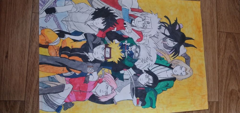 Плакаты аниме наруто