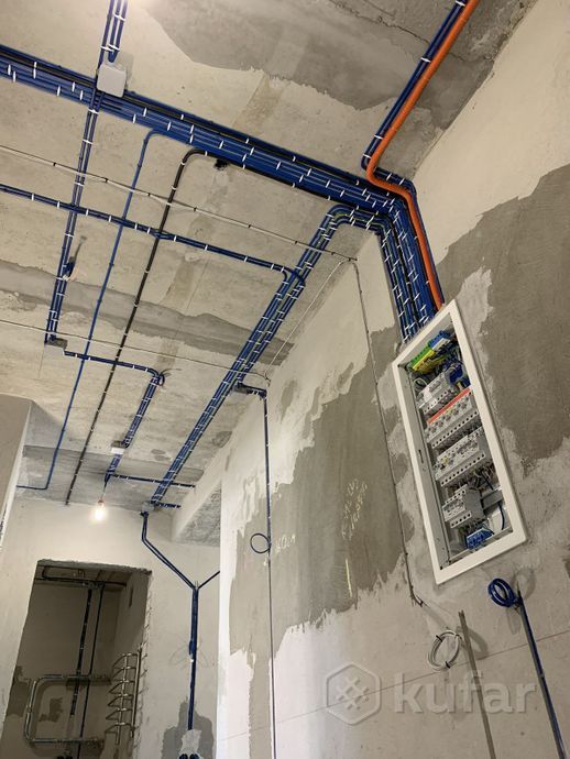 Электромонтажные работы с материалам