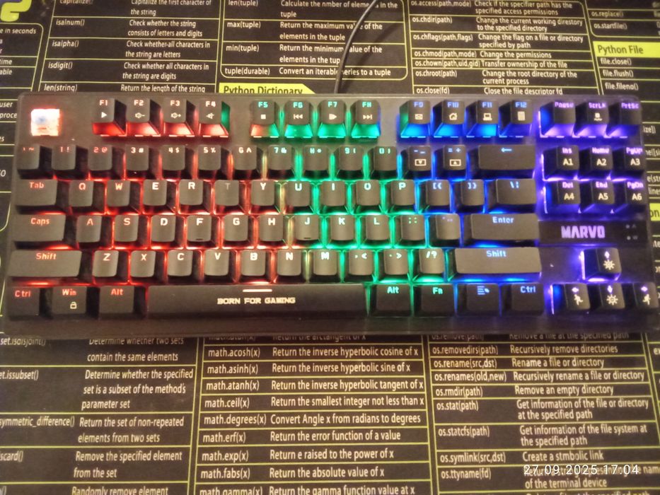 Tastatură MARVO Scorpion Gaming RGB KG901 – ideala pentru gaming