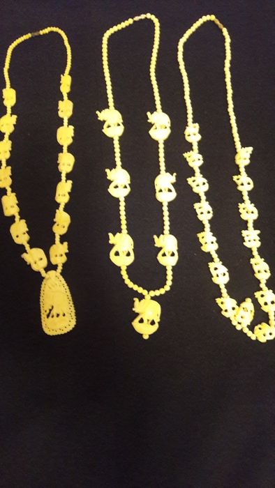 Бусы(ожерелья) из натуральной слоновой кости.