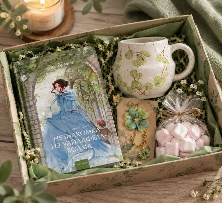 Красивые подарочные боксы с книгами