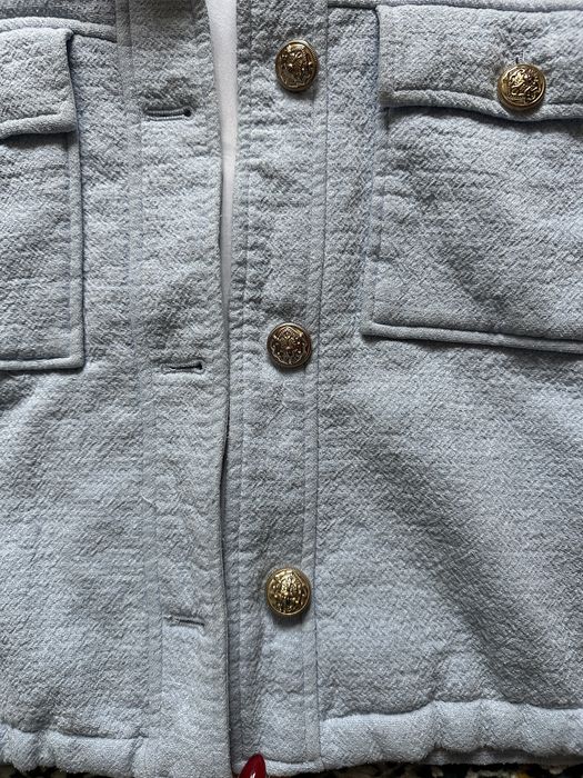 Синьо яке на Зара