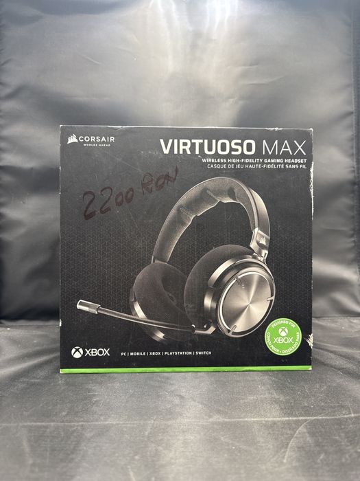 Corsair Virtuoso Max Black Gaming Headset
