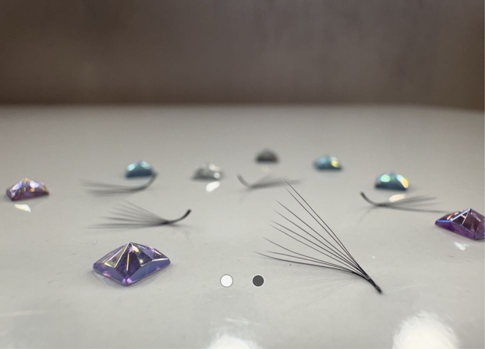 9D ръчно изработени снопчета М извивка 1200 броя