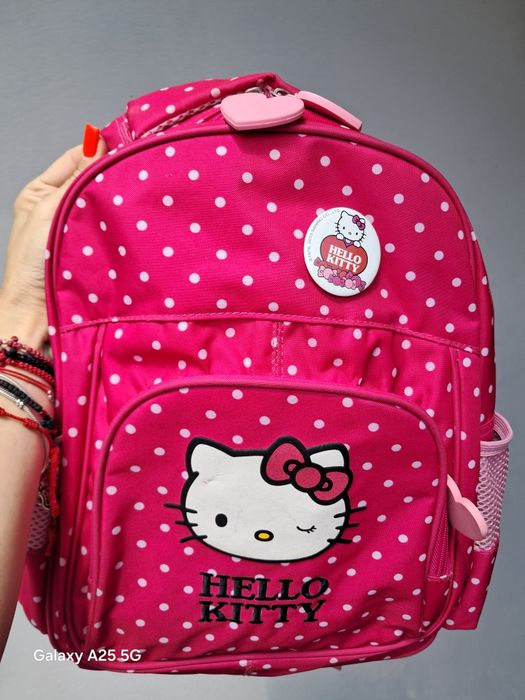 Vând ghiozdănel hello kitty