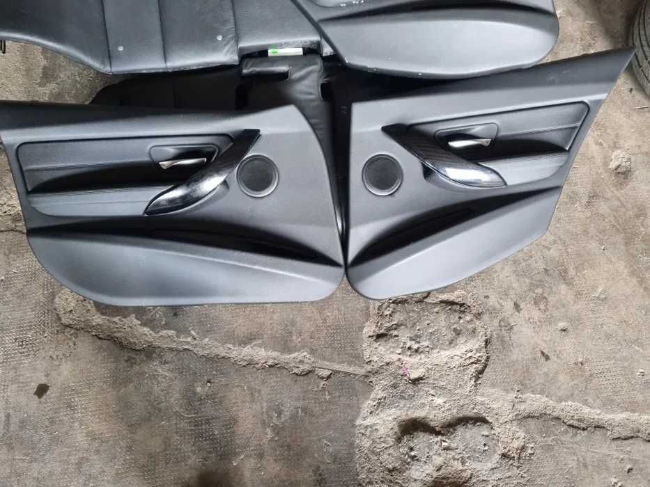 Interior piele neagra cu încălzire bmw f30