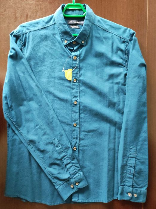 8 camasi H&M/New Yorker/LCW/TC slim fit, mar. 36-38 / S-M, bumbac, noi