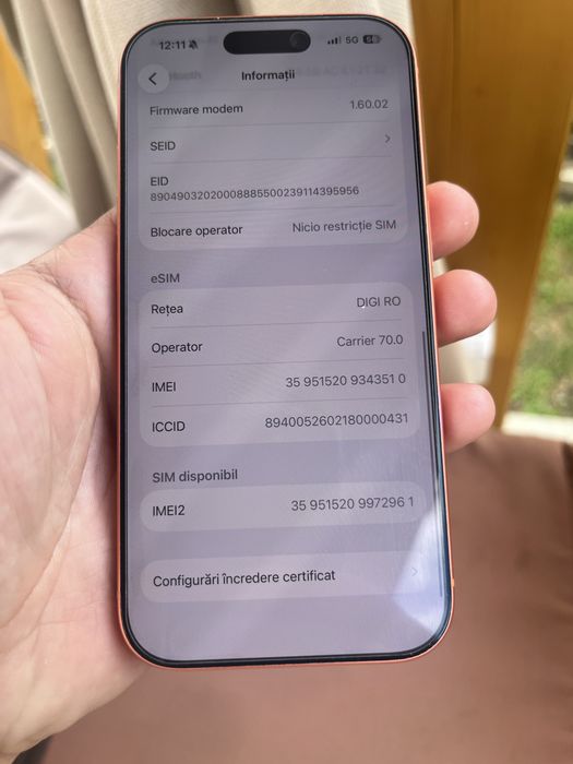 Iphone 17 Pro 128Gb 100%