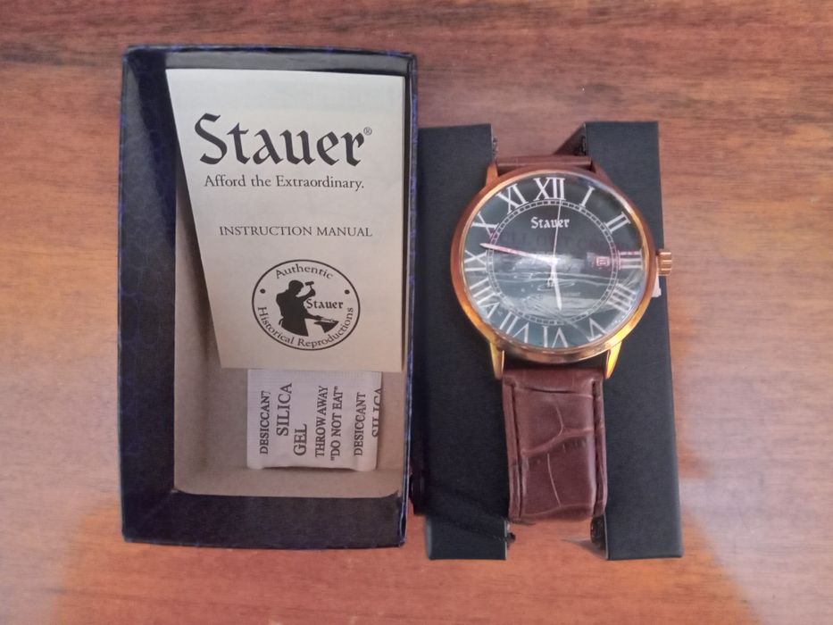 REDUCERE !!! Vand ceas barbati Stauer, nou, adus din SUA