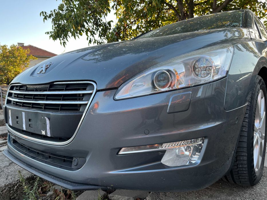 Предна броня Преден капак ТЪМНОСИВ МЕТАЛИК Peugeot Пежо 508 pejo