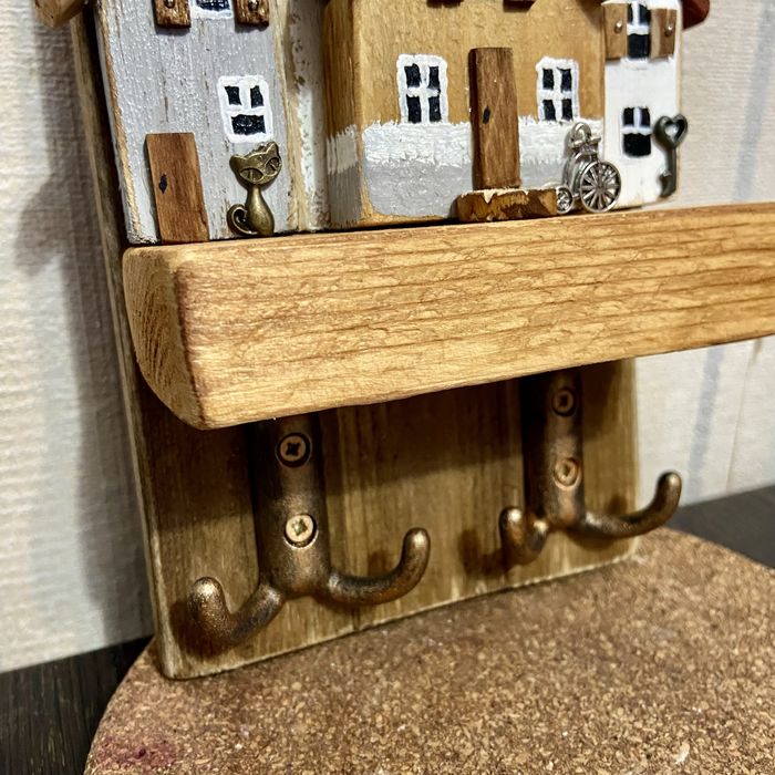 Ключница «Домики»