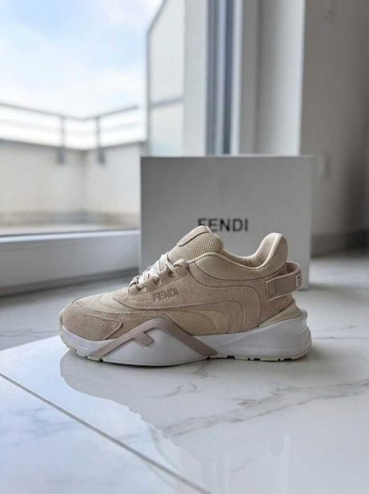 Adidasi FENDI Flow Suede - Adidasi PREMIUM Full Box