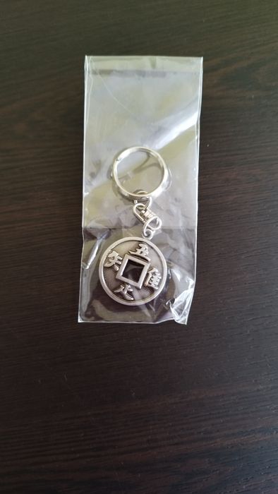 Намаление! Ключодържател с японска монета за късмет.