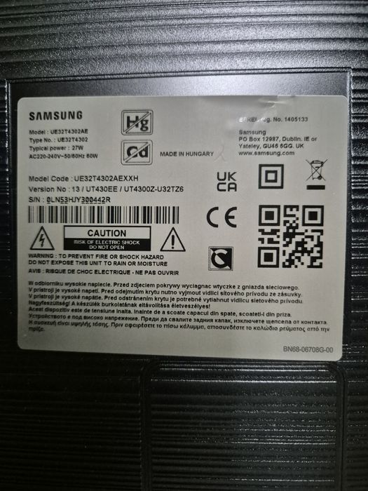 OCAZIE!!! Televizor LED Smart SAMSUNG UE32T4302AEXXH  HD, HDR, 80cm