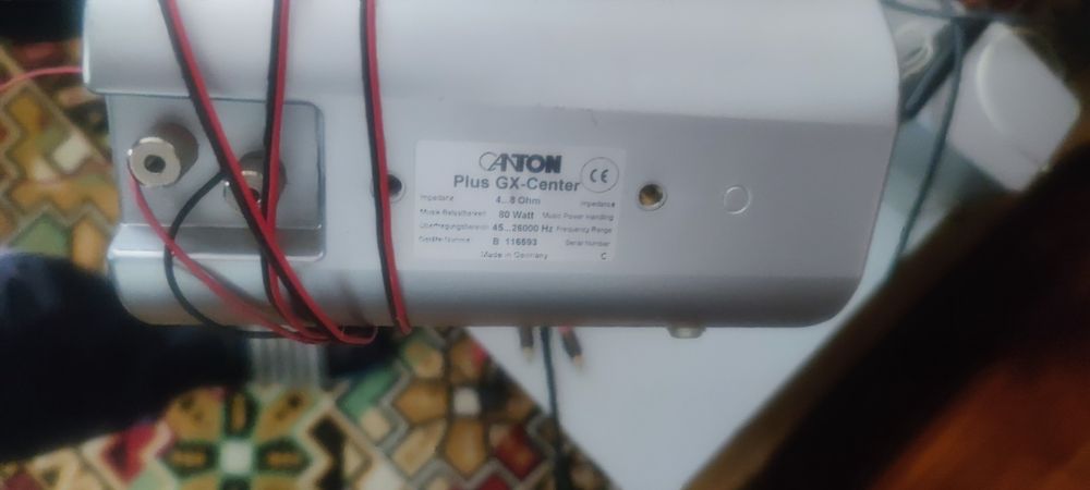 Sistem Home Cinema complet Yamaha RX-V675 + Canton + boxe mari 30 cm