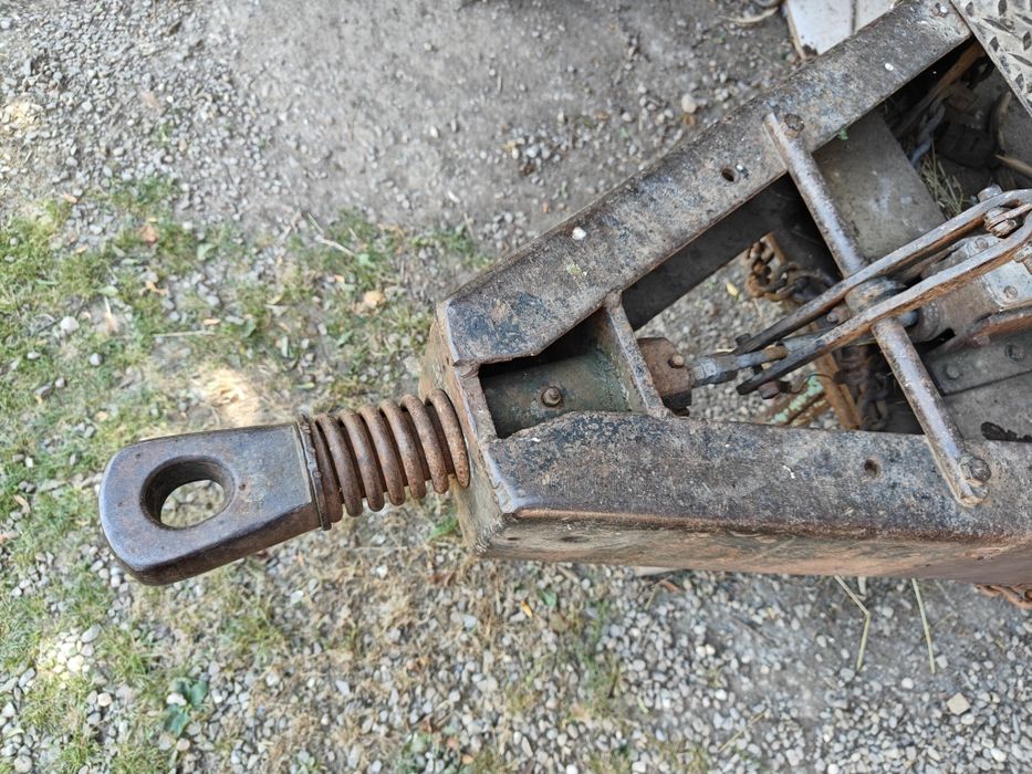 Remorca agricola, 5t, monoaxa, roti duble