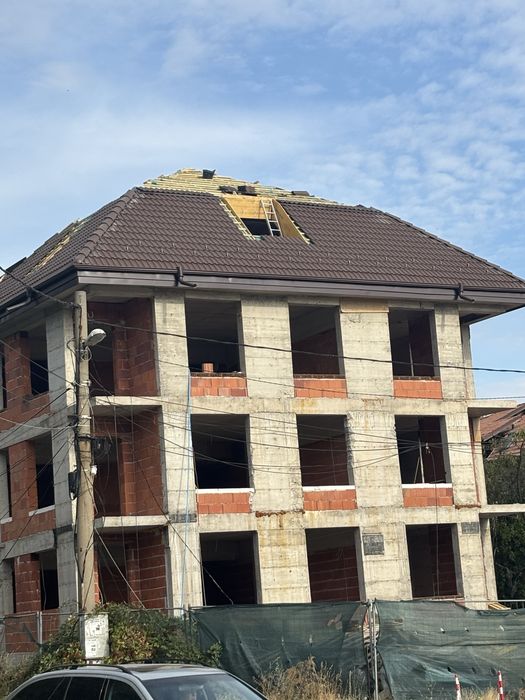 Ремонт на покриви Хидроизолация Изграждане на навеси Тенекеджийски усл