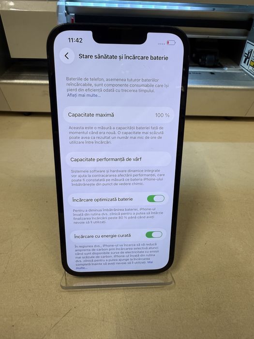 Iphone 13 / 128 gb / 100% baterie / garantie / LA REDUCERE