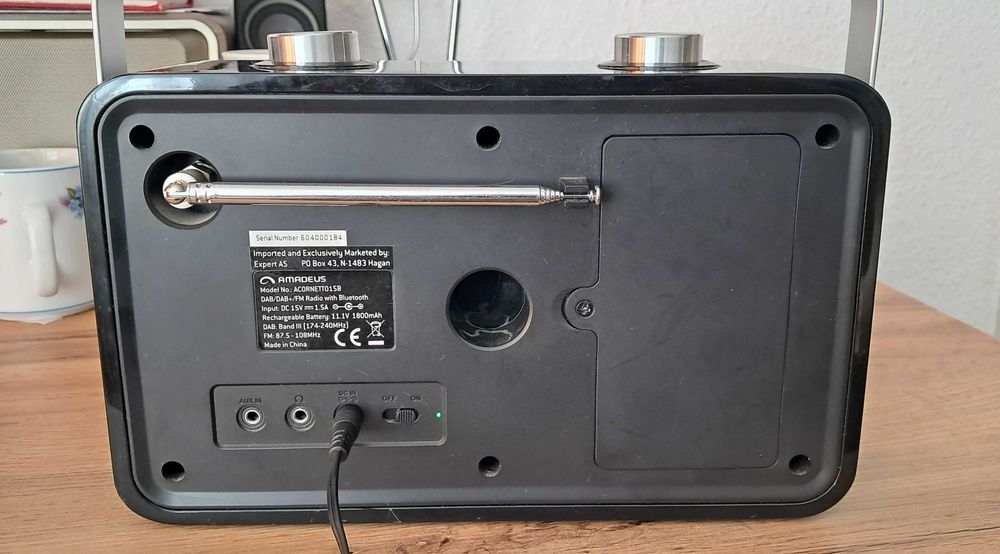 Radio AMADEUS CORNETTO - DAB+/FM si Bluetooth