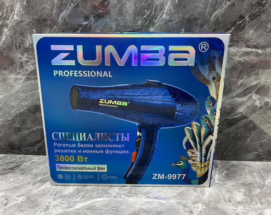 Фен от бренда ZUMBA