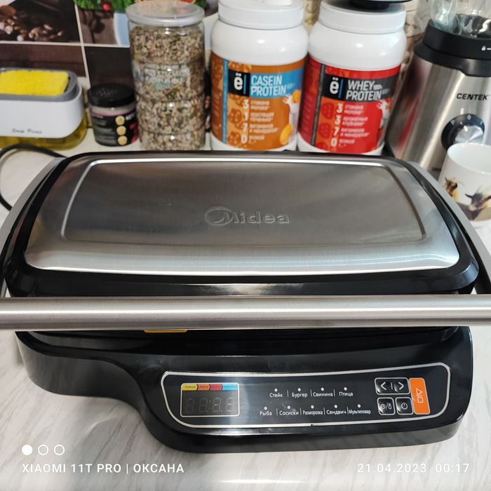 Продам электрогриль  MIDEA