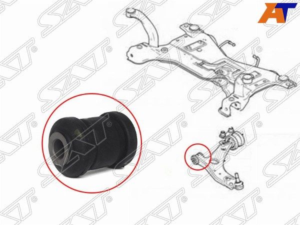Сайлентблок Mazda 323