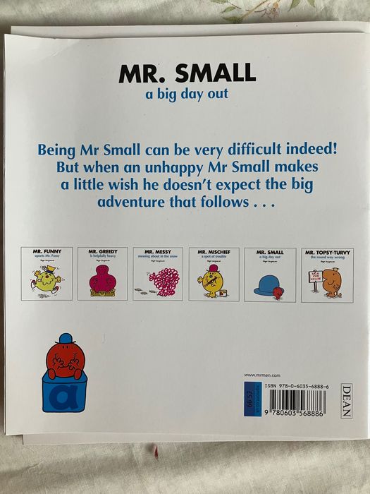 Комплект от поредица на английски: Mr. Men