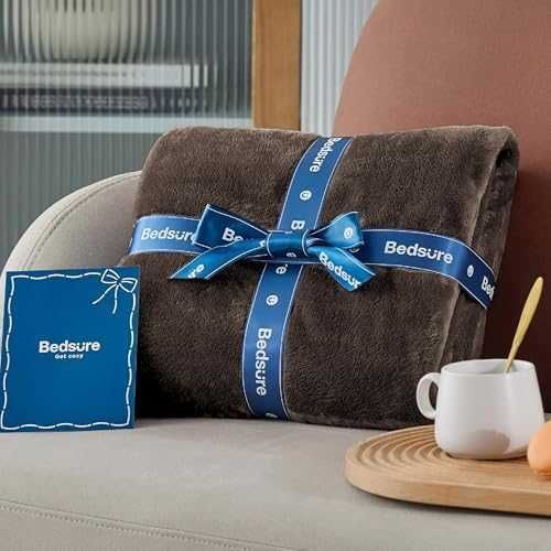 BEDSURE пухкаво одеяло 150x200см кафяво