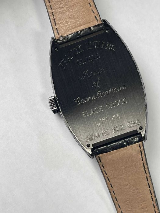 Часовник Frank Muller Black Croco - оригинален!