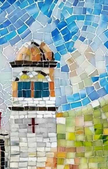 Картина - стъклена мозайка