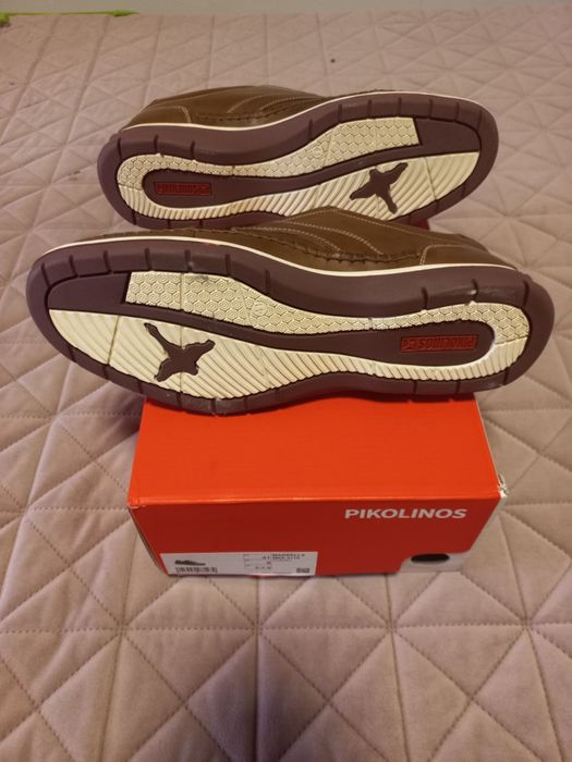 Pantofi casual pentru bărbați Pikolinos Marbella M9A-4118 de culoare maro, confecționați din piele naturală